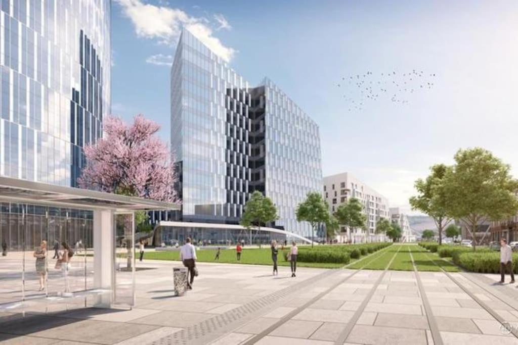 Paradis Express Neuf Face Aux Guillemins Liège Kültér fotó